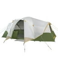 thumbnail image 2 of Slumberjack 958850321-WM Riverbend 10-Person 3-Room Hybrid Dome Tent, Off-White/Green, 2 of 3