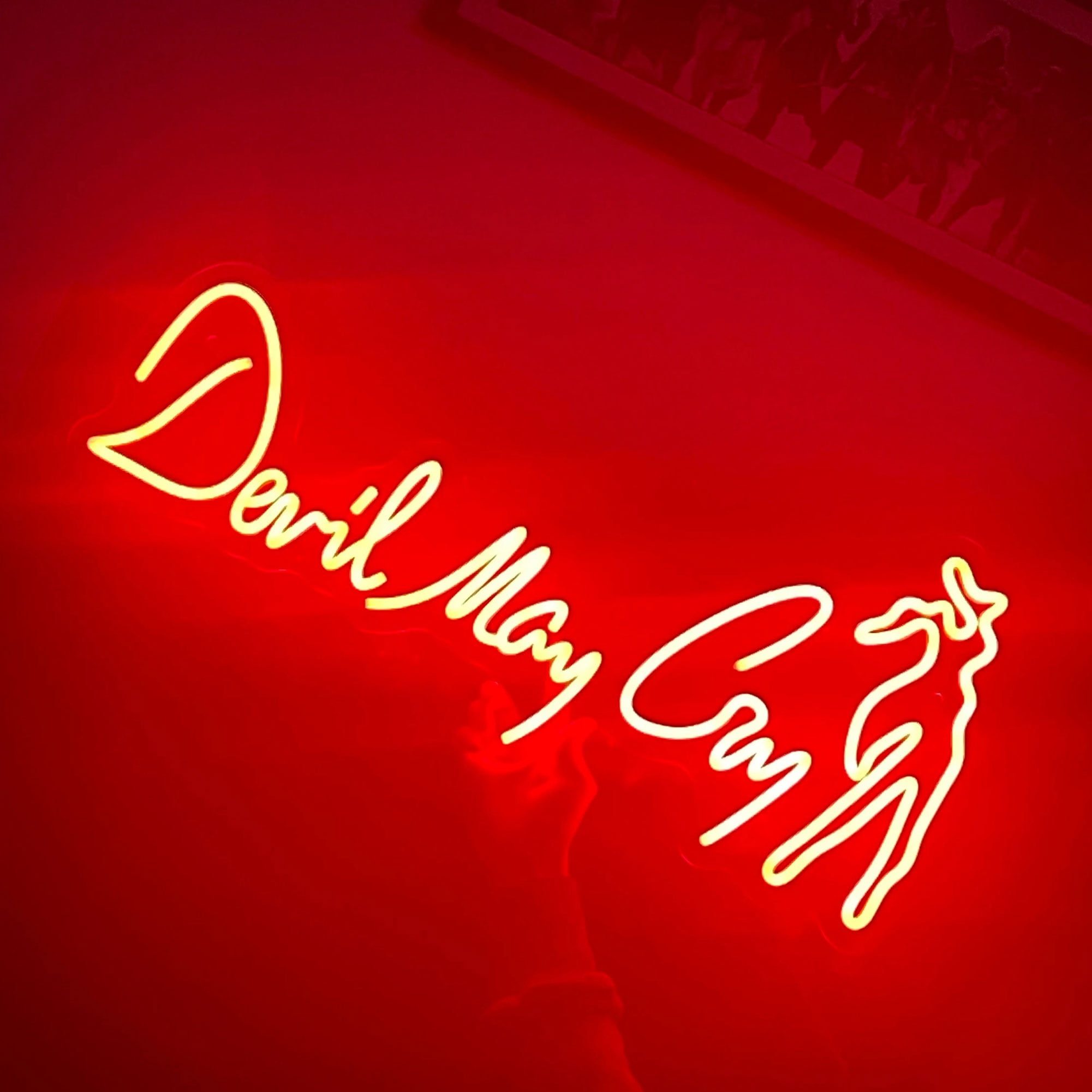 Devil May Cry LED Neon Sign,DMC Sign,Video Game Neon Sign 24 x