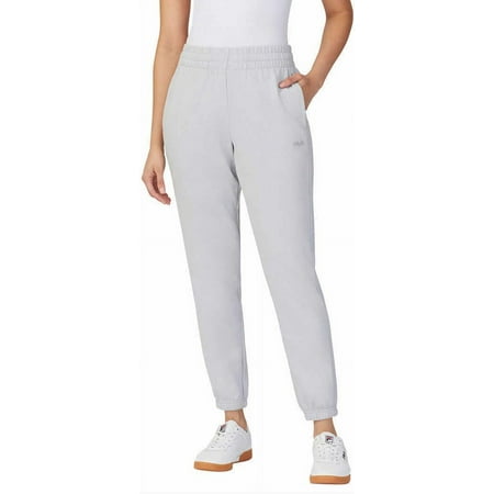Fila Womens French Terry Jogger (US, Alpha, Medium, Regular, Regular, High Rise)