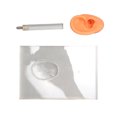 thumbnail image 1 of Modelo de oreja derecha de silicona ANGGREK Material de silicona suave y tenaz, 1 of 8
