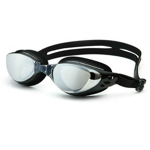 Swimming Goggles, Mirrored Swim Goggles/Anti Fog No Leaking Wide View Pool Glasses