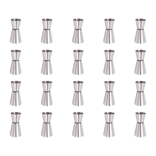 Medidora Chupito Doble Jigger para Suministros Barra Camarero (25/50ML)