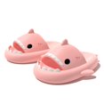 thumbnail image 1 of Zapatillas de verano de tiburón para mujer, zapatos antideslizantes de EVA, de Color sólido, para parejas de padres, para interior y exterior, divertidos, 1 of 4