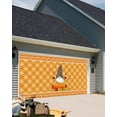 thumbnail image 4 of Thanksgiving Garage Door Banner Cover 6 x 13 ft, Happy Fall Y''all Farm Gnome Pumpkin on Buffalo Plaid Garage Door Decorations Holiday Christmas Backdrop Decor for Winter New Year Xmas Party, 4 of 6