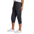 thumbnail image 3 of RBX Active Women's Lightweight Woven Capri Pant With Pockets, 3 of 5