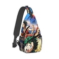 thumbnail image 2 of My Hero Academia Sling Bag Crossbody Backpack Chest Bags Diagonally Travel Daypack For Women Men Adults Teen, 2 of 8