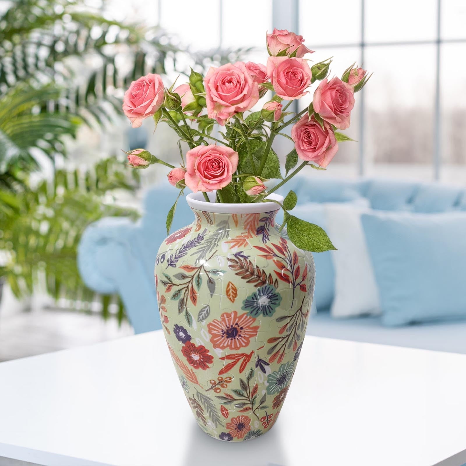 HOARBOEG 3D Puzzle Flower Vases for Flower Arrangement, DIY