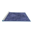 thumbnail image 2 of Ahgly Company Machine Washable Indoor Rectangle Persian Blue Traditional Area Rugs, 2' x 5', 2 of 4