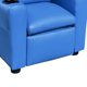thumbnail image 4 of Sillón reclinable para jóvenes Benzara Nik 56 cm acolchado azul, 4 of 5