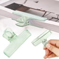 thumbnail image 2 of Clear Acrylic Paper Clip, Ngxiha Clear Binder Clips Acrylic Paper Clamp for Food Bag Photo File Receipt Drawing Board Kitchen Use Binder Clip, 2 of 5