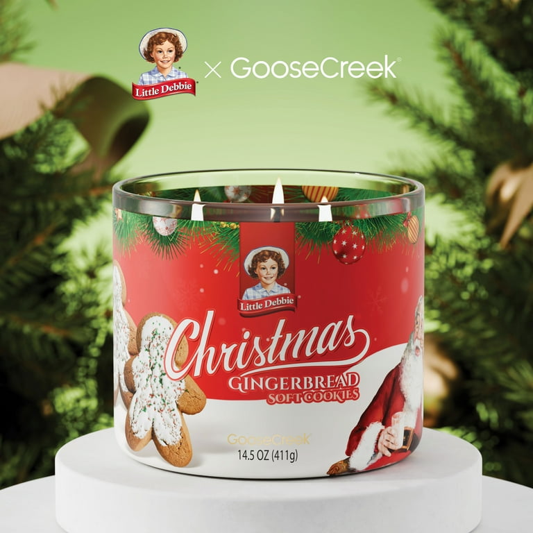 Goose Creek 3-Wick Little Debbie Christmas Gingerbread Cookies