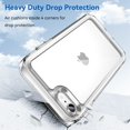 thumbnail image 4 of Allytech for iPhone SE 2022, iPhone SE 2020, iPhone 8, iPhone 7 Rugged Case Heavy Duty Crystal Clear Transparent Cover, Clear, 4 of 6