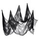 thumbnail image 1 of Paño de terror Fantasma negro Decoración de gasa gigante Casa encantada Patio Jardín Pared interior Fuera de la ventana Suministros para fiestas Fason ZJWJ893, 1 of 7