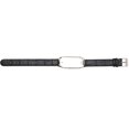 thumbnail image 2 of Bracelet de Remplacement, Installation Facile Bracelet de Montre Connexion Sans Couture Cadre Protecteur en Cuir PU Moderne Réglable pour Hommes Femmes pour Randonnée Noir, Noir Argent, Noir, 2 of 8
