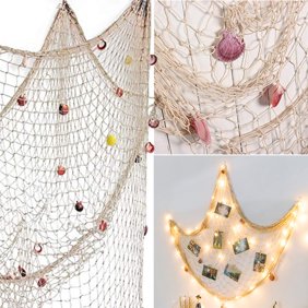 Mediterranean Style Decorative Fish Net 39 X78 Unique Room Party
