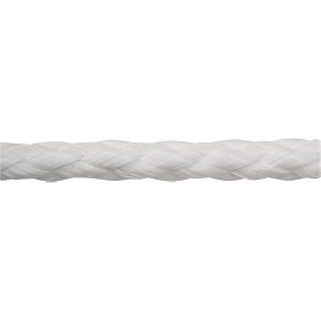 SeaSense Hollow Braid Poly Bulk Spool  1/2  x 500   White