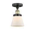thumbnail image 3 of Innovations Lighting - Cone - 1 Light Semi-Flush Mount In Industrial Style-8.25, 3 of 5