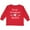 Red, variant on Inktastic Great Grandmas Favorite- Heart Great Grandchild Boys or Girls Long Sleeve Toddler T-Shirt
