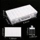 thumbnail image 3 of Contenedores de almacenamiento de taladros de 32 rejillas, estuche organizador de diamantes, caja de almacenamiento de cuentas de bordado con etiqueta, 3 of 7