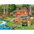 thumbnail image 3 of MasterPieces Family Time Creekside Gathering 400 Piece Jigsaw Puzzle - Fun for All Ages, 3 of 6