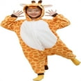 thumbnail image 6 of Kids One Piece Flannel Zip Cosplay Animal Costume Pajamas Home Clothing, 6 of 7