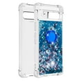 thumbnail image 2 of Case for FOXDOCK Google Pixel 7A Full Corner Protection Glitter Phone Case with Ring Holder, 2 of 4