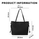 thumbnail image 2 of Bolso de hombro vintage para mujer con asas superiores, 2 of 5