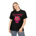 thumbnail image 2 of Cute One Eye Monster Shirt Womens Halloween Shirts Plus Size 1X 2X 3X 4X 5X Plus Size Halloween Costumes for Women, 2 of 7
