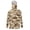 Fish Camo Brown Beige, variant on SEANATIVE Men's Long Sleeve Sun Protection Fishing Hoodie with Face Mask Breathable Lightweight Hooded Fishing Athletic Workout Shirt for 4th of July, S, American Flag Cross Gray