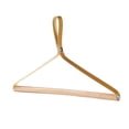 thumbnail image 4 of Percha plegable de madera para exteriores, tendedero de ropa de cuero sintético, plegable Amarillo, 4 of 9