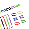 thumbnail image 3 of Retenedores universales para gafas, antideslizantes, redondos, para puntas de patilla, juego de herramientas 12 pares + 6 piezas, 3 of 5