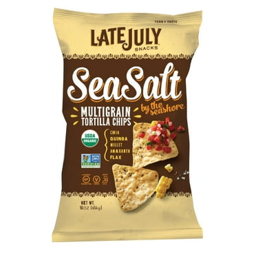 Late July Organic Sea Salt Multigrain Tortilla Chips 16 oz.