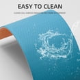 thumbnail image 5 of LAMEI Large Yoga Mat Thick Extra Wide And Long, Non-Slip TPE Exercise Mats For Home Workout, Straps For Carrying, Dual-Color in Blue/Orange, 5 of 7