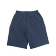 thumbnail image 4 of Eagokdc Mens Athletic Shorts Plus Elastic Waist Casual Summer Drawstring Cotton Big and Tall Short with pockets Size 4XL-5XL, 4 of 7