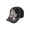Black, variant on Jeweled Baseball Cap - Pink