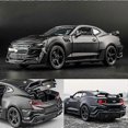 thumbnail image 4 of 1:32 Alloy Diecast Car Model Chevrolet Camaro Pull Back Sound Light Kids Toy Car Collection For Children's Gifts, 4 of 5