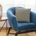 thumbnail image 6 of Plutus Brands Blue Plutus Gem Plaid Luxury Throw Pillow 20 in x 20in, Double Sided 20" x 20", 6 of 9