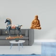 thumbnail image 2 of Figura de caballo, escultura animal, resina coleccionable, estatua del Corazón de Jesús, figura católica, figura de Jesús, obra de arte con ar, 2 of 8