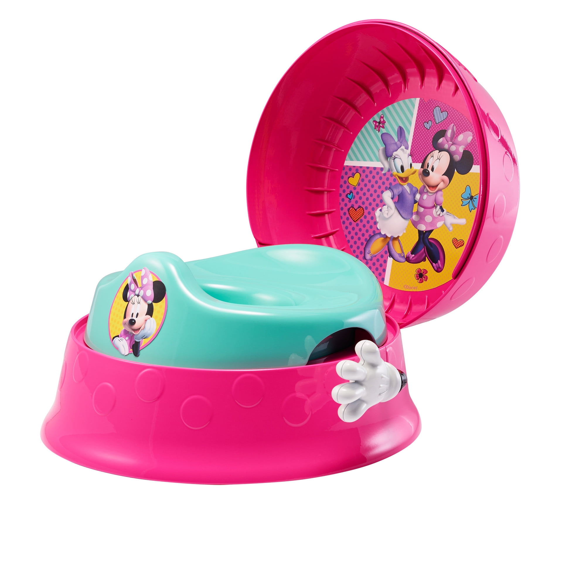 Disney Minnie Mouse 3in1 Potty Training Toilet Seat