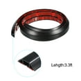 thumbnail image 3 of Floor Cord Cover Cable Protectors 0.55" W x 0.28" H 3.3ft Black Self Adhesive Cable Management for Home Office, 3 of 6