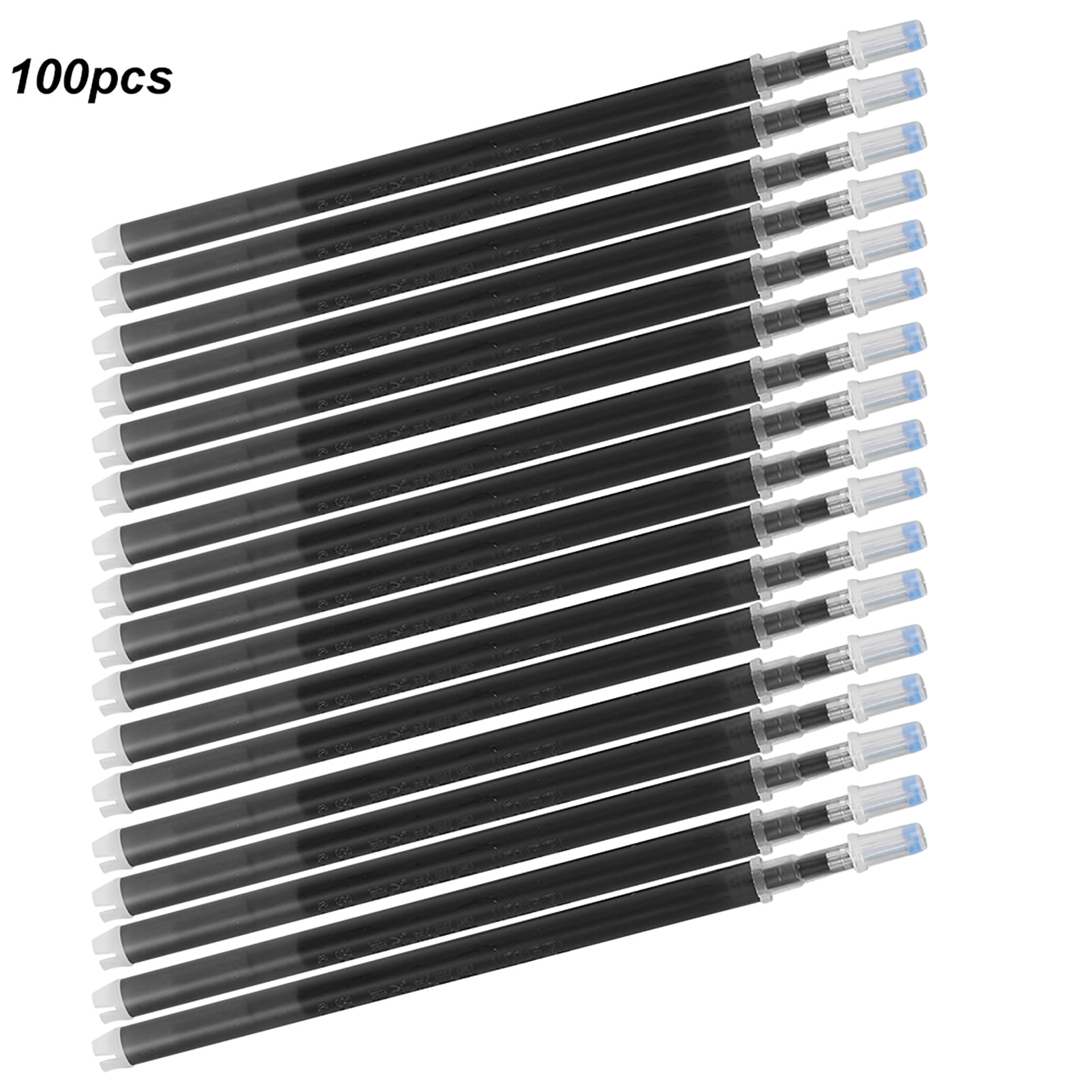 100 Recharges Stylo Textile Effaçable à Chaud – Bleu, Pour Marquage Temporaire Couture