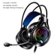 thumbnail image 2 of Cateissary Auriculares para juegos con cable, micrófono giratorio portátil de 360 ​​grados, USB 5V, barra de red interior, auriculares para Cables de audio/vídeo Negro, 2 of 6