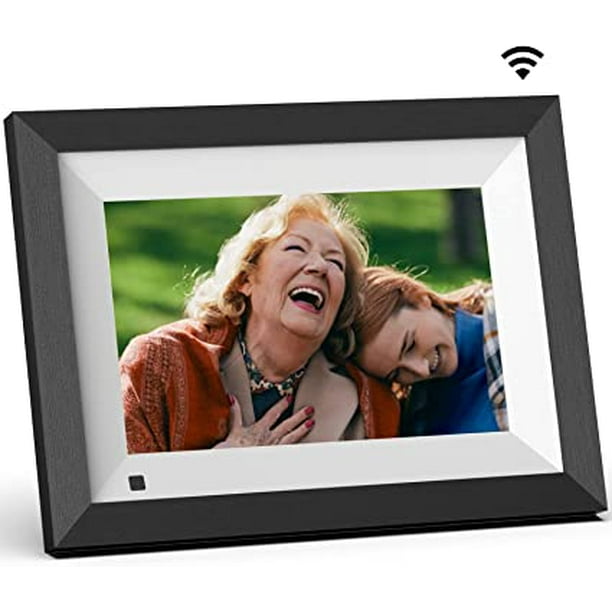 NexFoto Smart WiFi HD Digital Picture Frame 8 Inch, Electronic Digital