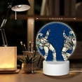 thumbnail image 6 of Salouo Disco party Astronaut Dancing for Round Acrylic Night Light - Acrylic Sheets with LED Light Lamp Base - Decorative Night Lamp for Restaurant Bar Cafe Shop Room Decoration, 6 of 9