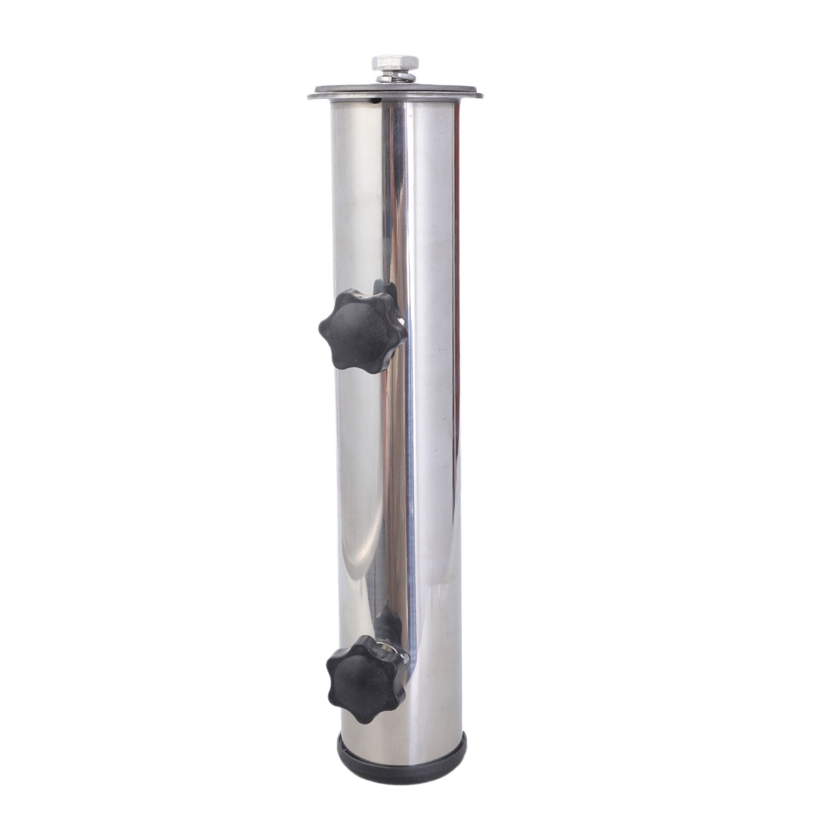 Weather Resistant Patios Umbrella Holder Clamp Tube for Outdoor Parasol Base Stand of Deck Railing Mount Parasol Support