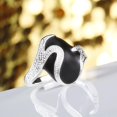 thumbnail image 2 of IKemiter R667 Silver plated new design finger ring for lady, 2 of 6