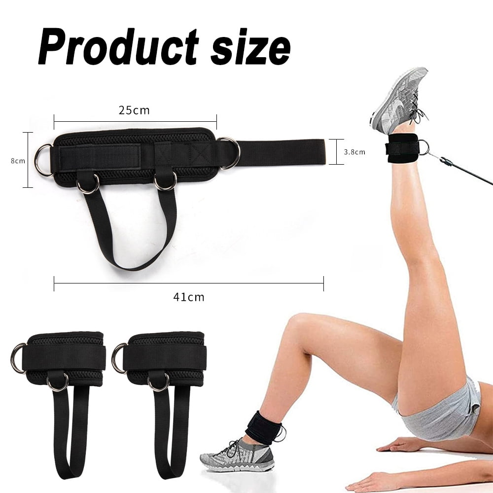 Leg Workouts Home Gym Equipment, Strengthening Tibialis Anterior for Effective Lower Body Training, Durable Poly Cotton Latex Blend, Quick Adjust Closure System, Soft Chloroprene