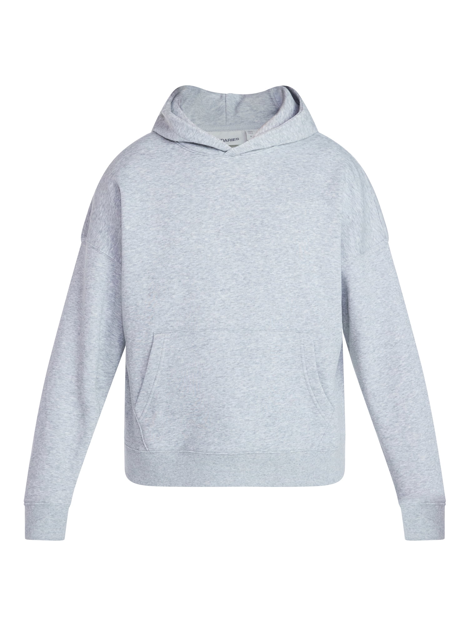 No Boundaries Oversized Hoodie with Long Sleeves, Men's XS-4XLT