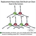 thumbnail image 2 of 18 Piezas de Repuesto para Aspiradora Robot con Vaciado Automático Ionvac SmartClean V4, Cepillos Laterales Principales, Filtros, Bolsas para Polvo, 2 of 5