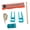 Set E, variant on Tizuqe Foldable Depth Measuring Ruler Woodworking Multi Angle Marking Ruler Adjustable Positioning Scribing Protractor Tool